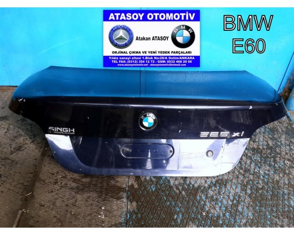 BMW E60 BAGAJ KAPAĞI ÇIKMA ORJİNAL BMW 41627122441